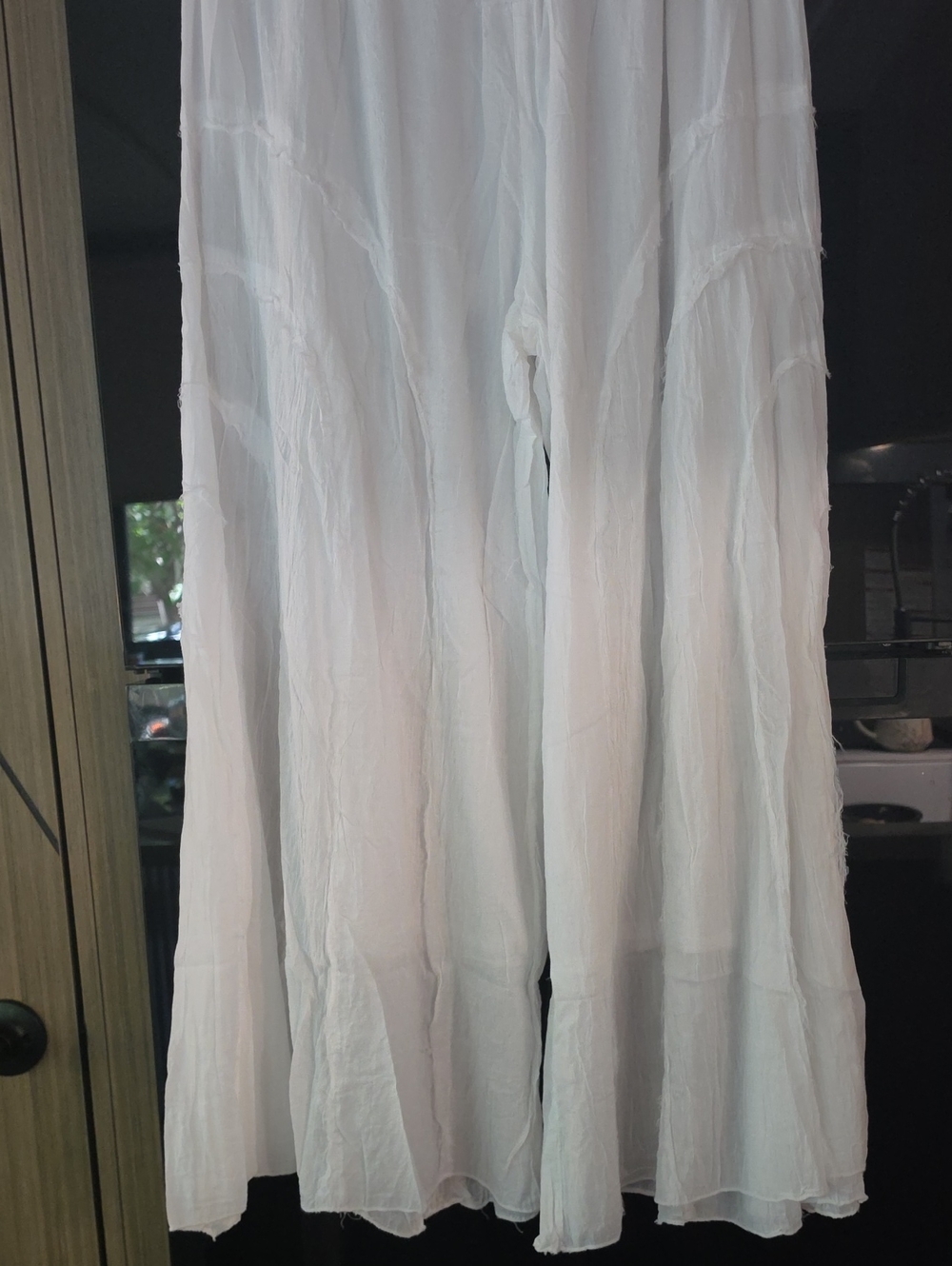 🤍NWT, 100% COTTON WIDE LEG PANTS BY " CUTE, OPTIONS" - Picture 4 of 16